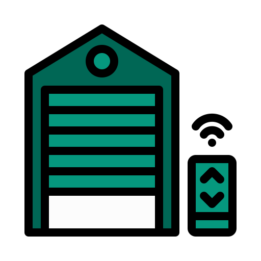 Remote controlled roller door